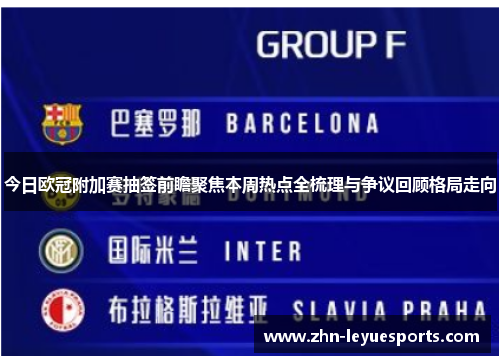 今日欧冠附加赛抽签前瞻聚焦本周热点全梳理与争议回顾格局走向 今日欧冠附加赛抽签前瞻聚焦本周热点全梳理与争议回顾格局走向