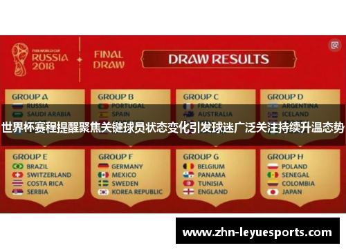 世界杯赛程提醒聚焦关键球员状态变化引发球迷广泛关注持续升温态势